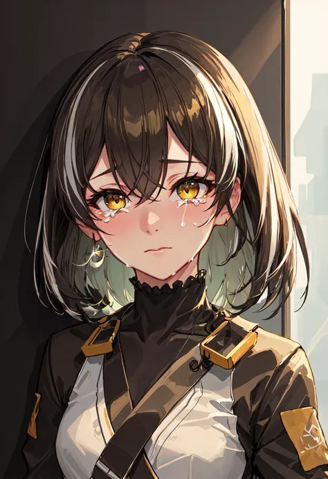 best quality, masterpiece, highres, solo, (magallan_arknights:1.10), crying, sobbing, tears, portrait, looking at viewer, 39 <lora:magallan_arknights:0.80>