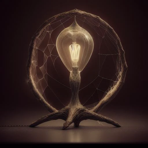 a designer table lamp, Cobwebber,
intricate details, modelshoot style, dreamlikeart, dramatic lighting. 8k, trending artstation,