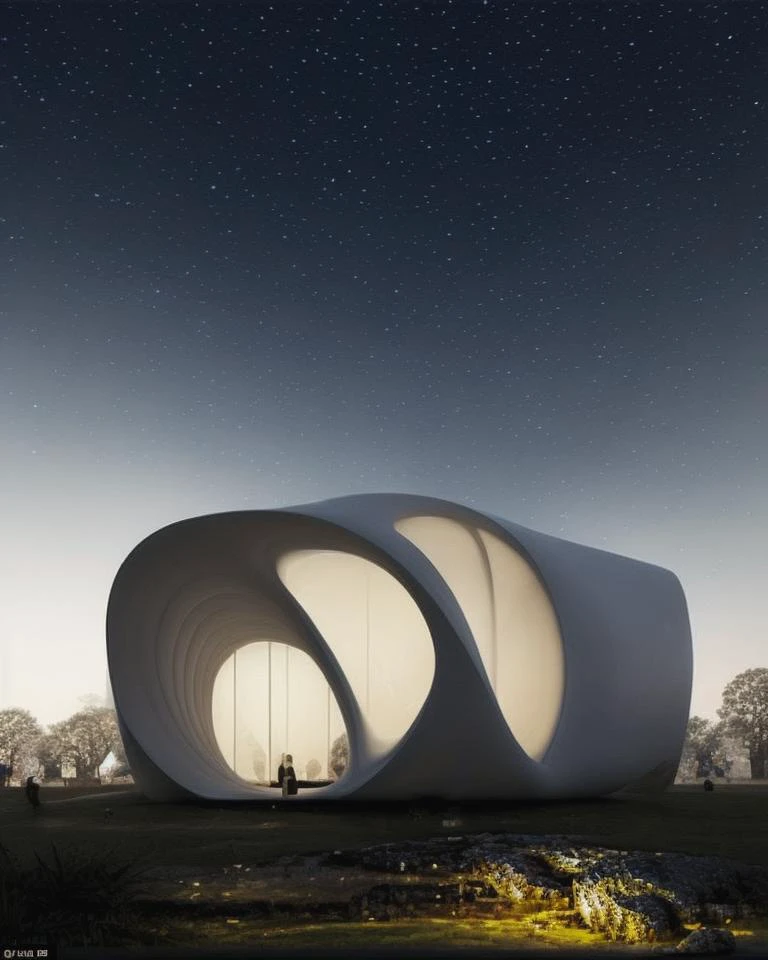 masterpiece, best quality, architecutre design ,crvpavilion, <lora:CrvPavilion-2nd:1:lbw=1,0,0,0,0,1,1,1,1,1,1,1,1,1,1,1,1> night