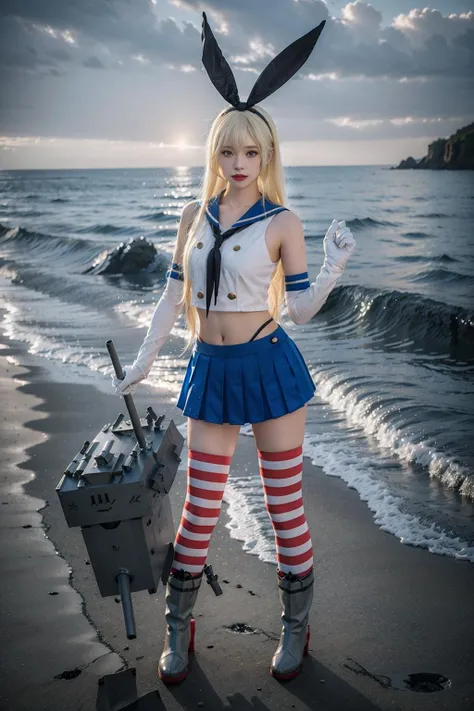 <kancolle> Shimakaze cosplay costume | 《舰队Collection》 岛风 cos服 | 「艦隊これくしょん -艦これ-」島風 コスプレ衣装