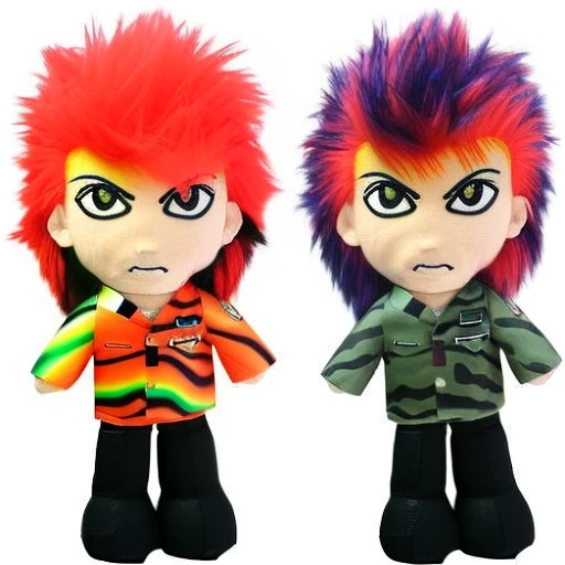 steve irwin flamboyant rainbow hair japanese ring lighting cinematic plushiedsk