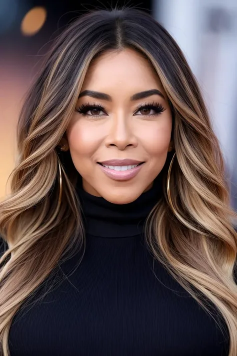 a photo of (0lg4l03r4:0.99), a woman (wearing a turtleneck jumper), on a premiere event, standing on the red carpet, (focus on face:1.2), (masterpiece:1.2), (photorealistic:1.2), (bokeh), (best quality), (detailed skin:1.2), (intricate details), (8k), (HDR), (cinematic lighting), (sharp focus), (close-up:1.4)