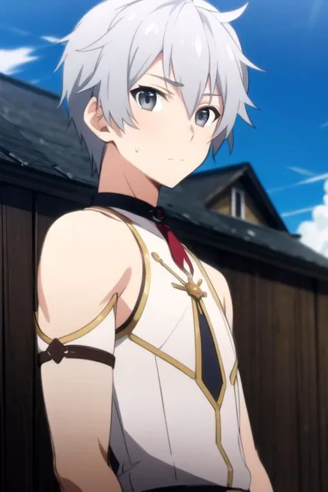 masterpiece, best quality, movie still, 1boy, solo, male focus, looking at viewer, , , , realistic, <lora:lux_arcadia:0.66>, lux_arcadia, grey hair, grey eyes, king costume, The Shrine of the Lost, High definition