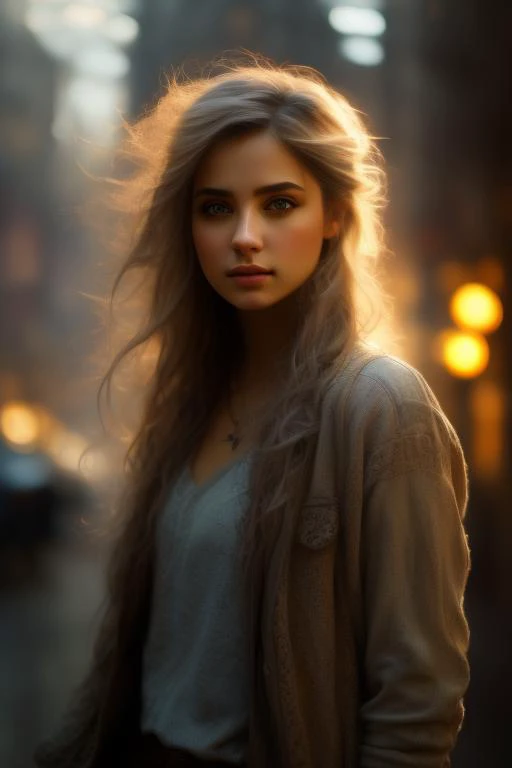 young woman, outdoors, epic realistic, faded, ((neutral colors)), art, (hdr:1.5), (muted colors:1.2), pastel, hyperdetailed, (artstation:1.5), warm lights, dramatic light, (intricate details:1.2), vignette, complex background, rutkowski