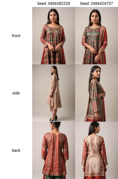 (front view:1.1), pakistani woman, fanar88kali, long sleeves, jewelry, standing, full body, legs, earrings, (white background:1.1)
<lora:Anarkali_suit_01_By_Stable_Yogi:0.7>, RAW photo, 8k uhd, dslr, soft lighting, high quality, film grain, Fujifilm XT3