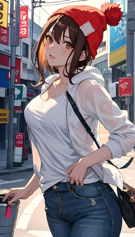 <lora:30æ
è¶£æ±æ3:0.4> (see-through), sexy pose, sexy face, cum on face, cum on dress cum on face, dripping pussy, horny face,shirt, white shirt, jacket, open jacket, pants, denim, beanie, red beanie,
,good hands <lora:GoodHands-beta2:0.3>,
1girl, fuuko izumo, black hair, hair between eyes, (brown eyes:1.5), short hair, <lora:fuukoizumo-lora-nochekaiser:0.4>, illustration of a anime girl imagination, art brut, polychromatic neon, phantasmagoria, vray, polychromatic noir, hyperrealistic photo by Seebas Apterus and Larry Bell art, blending, smooth, serious, detailed expressions, artstyle, detailed eyes, HDR, UHD, 64k, RTX, sharp, sharp focus, highly detailed, intricate detail, professional, artistic flow, ultra detailed, high resolution photography, (bright colors), realistic photo, intricate details, (cinematic look), masterpiece, sharp focus, attractive, detailed eyes, detailed lips, goosebumps, detailed skin, dynamic angle, wind, by sports illustrated