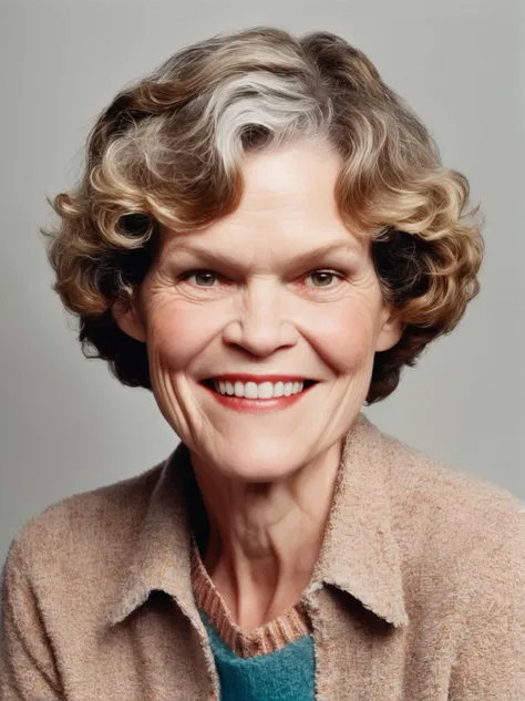 JudyBlumeXle, neutral expression