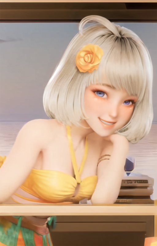 星瞳 Xingtong (vtuber) 3D 更新至夏日风情 For Cover 封面用