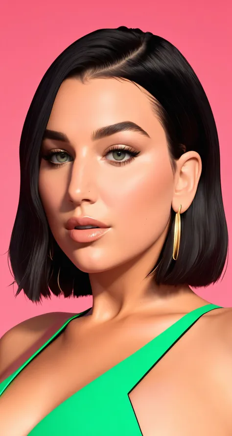 ivy lebelle, sassy style, ([dua lipa|jennifer lawrence]:1.0) closeup, ,
[cartoon, vector art, anime :realistic, real life, hyper realistic:0.30],,
beautiful young woman, symmetrical face, big breasts, , astonishing,
beautifully detailed, vray tracing, create an immersive 8K visual narrative,
best quality, masterpiece, detailed,