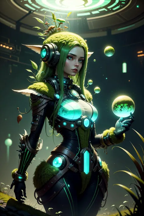 <lora:add-detail-xl:0.8> <lora:ExoBioTech:0.8> exobiotech, bio, scifi,woman, tech, scifi, futuristic, fairytale
