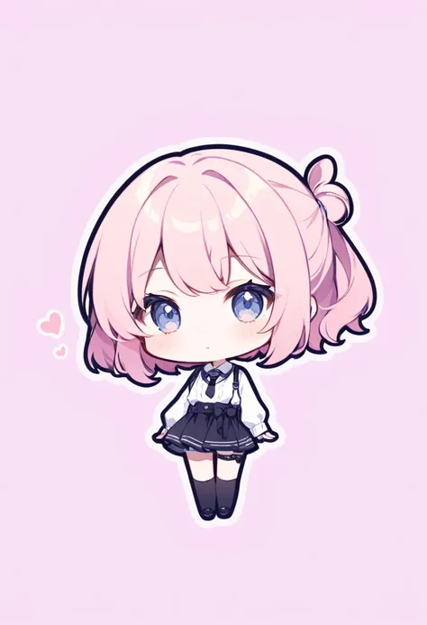 1girl, chibi