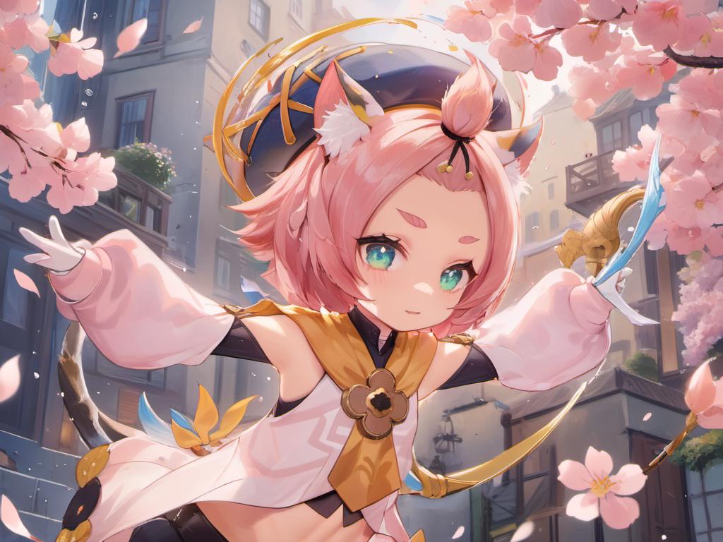 原神genshin impact 迪奥娜/ディオナ/Diona for SDXL v1.0