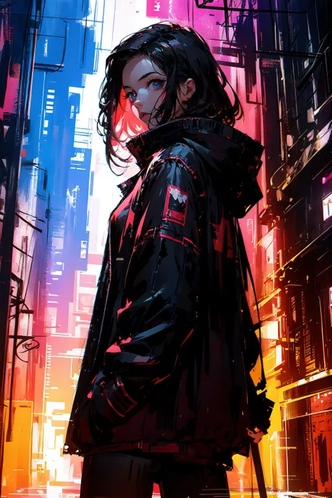 natural lighting, soft lighting, backlight,(dreamlike beauty night:1.3), HDR (High Dynamic Range), Maximum Clarity And Sharpness, Multi-Layered Textures,
<lora:apocalyptic_cyberpunk:0.7> cyberpunk