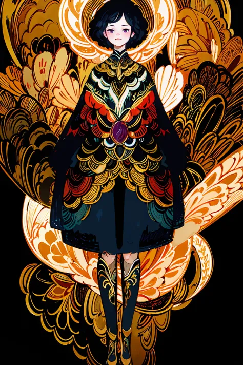 (masterpiece), (best quality), (ultra detailed),1girl, fractal art,<lora:Maruti:0.75>
