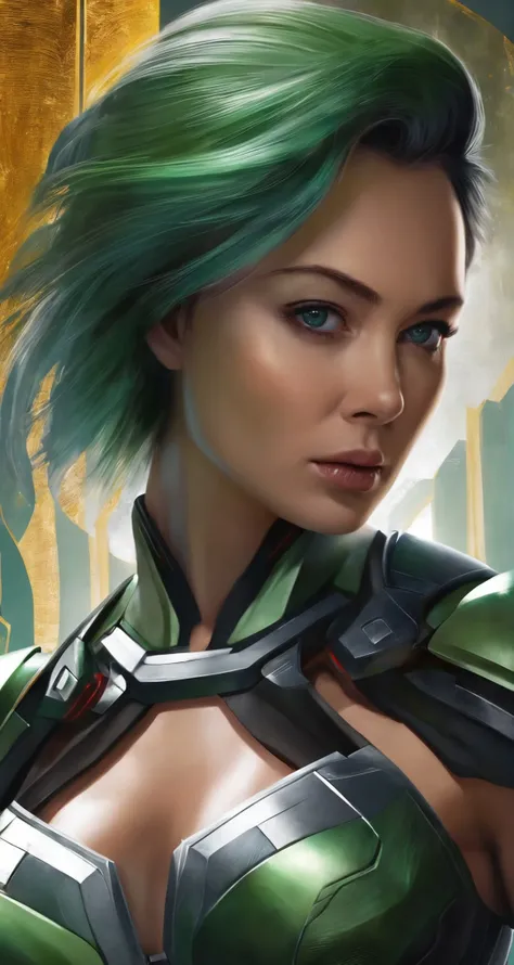 photo of samburskaya, closeup, solo, green hair, sparkling eyes, epic, dramatic,
middle shot, closeup, detailed background, hyper realistic,
(Grisaille painting:0.6),
(high-resolution painting will capture her agility and cunning,she holds the fabled list in her hands,As a female version of Tony Stark/Iron Man from MCU:0.7), (gothic:0.6), cgsociety, lowleg bikini, absurdly long hair, (archer:0.6),
detailed background, lyrical, (rusty:0.8), <lora:samburskaya_sdxl_vanilla_1.0:1>
