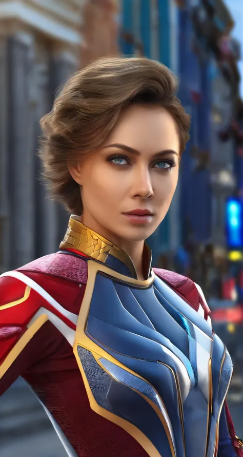 photo of samburskaya, closeup, solo, colored tips, light red eyes, epic, dramatic,
middle shot, closeup, detailed background, hyper realistic,
(pastel painting:0.6),
(this awe-inspiring,impressively detailed 8K quality,wearing her blue and gold X-Men uniform:0.7), (renaissance:0.6), ArtStation, Tights, medium hair, (bartender:0.6),
detailed background, epic, (dystopian:0.8), <lora:samburskaya_sdxl_vanilla_1.0:1>
