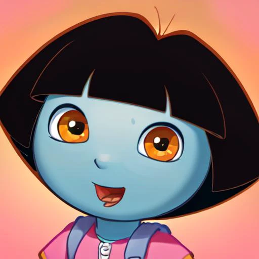 (((nickelodeon cartoon style))) chibi toddler dora, (((insanely high quality, insanely high resolution, insanely high details, insanely high intricate details, insanely detailed skin))) <lora:TheGooder_Dora_Explorer1-1:1>
