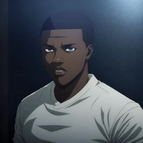 John Boyega ,  medium shot , dramatic lighting, highly detailed <lora:AoTStyleS4:0.6>