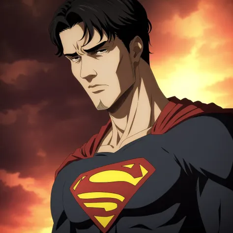 Superman , portrait , dramatic lighting, highly detailed <lora:AoTStyleS4:0.6>