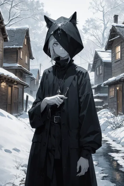 absurdres, highres, ultra detailed, (no human:1.3),
BREAK
, Illustrate a scene in the style of Gothic art, with dark colors, dramatic lighting, and a mysterious, eerie atmosphere.
BREAK
, Capture a low-light image, with minimal lighting and a focus on the subtle details and atmosphere of the scene.
BREAK
, Illustrate a snow-covered rural landscape, with frosty fields, cozy farmhouses, and a sense of peaceful solitude.
BREAK
, Design an image inspired by the anti-art spirit of Dadaism, with seemingly random elements, a rejection of traditional aesthetics, and a sense of playful absurdity.