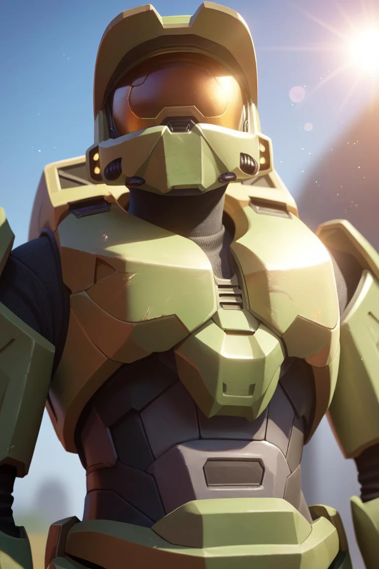 score_9, score_8_up, score_7_up, BREAK, <lora:owc-guy-PONYv1:1>, 1boy, solo, <lora:masterchief-halo-richy-v1_pdxl:0.8> masterchief, helmet, visor, power armor, lens flare, depth of field, light particles,