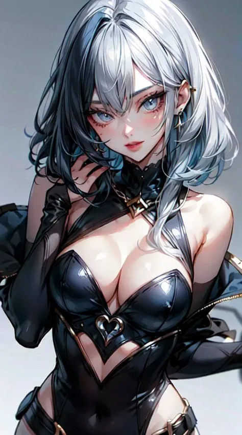 <lora:ColoredLipstick:0.6>, <lora:eGirlMakeup:0.5> (Dark Blue lips), EGIRLMAKEUP <lora:hlfcol:0.6> (hlfcol haired girl with Gold and Silver hair)