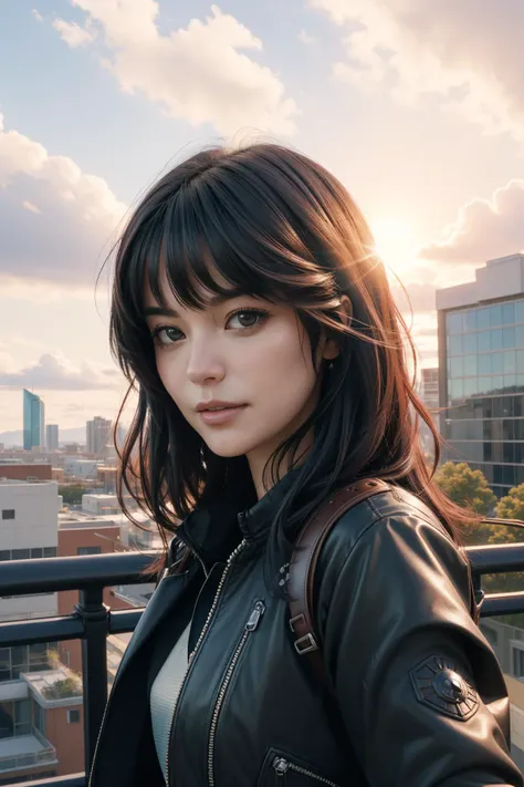 KM_sonya, (art by William Kay Blacklock:0.9) and (Jean-Baptiste Monge:0.9) and (Johnnie To:1.0) , mundane Spray paint style, insane details, selfie of a pleasant Tiny ("The System of Dreams":1.3) , [Baggy:Abhorrent:3] nature with Holly, Sun in the sky, soft focus, Fine art, Shameful, Seapunk Art, Starlight, F/14, CineColor, deep red sky, Digital distortions, octane engine, pixiv
