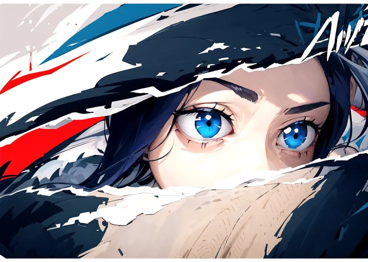 masterpiece, best quality,  angel dust, <lora:HB_angel_dust_r3e10:0.8>, Beautiful Art Style, headshot, futuristic, forest, IncrsPersCutIn, simple background,  <lora:PersonaCutInV2:0.8>