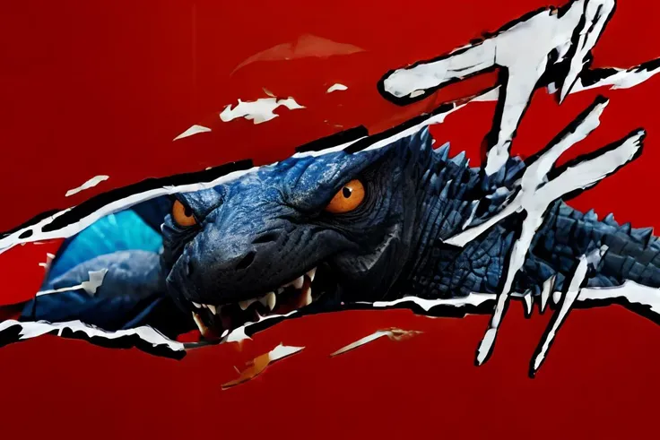 impactful paint of closeup portrait of Gyarados, water splashing, evil, eminating greatness and strenght <lora:Disturbia:0.7>,    highly detailed,   8k,   sharp,  professional, clear,   high contrast, high saturated, , vivid deep blacks, crystal clear