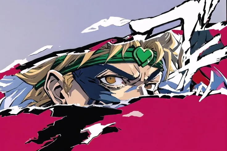 High Quality, Masterpiece, incrsperscutin, <lora:PersonaCutInV2:1>, dio, headband, <lora:Char_Sigmas_Dio:0.9>