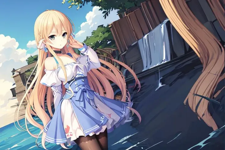 1girl,cetus,coda,ocean,Waist Nipper, <lora:aki:0.7> <lora:add_detail:0.3>