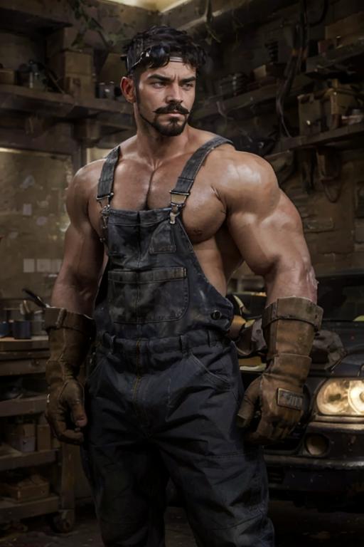 Sexy Mechanic Overalls v1.0