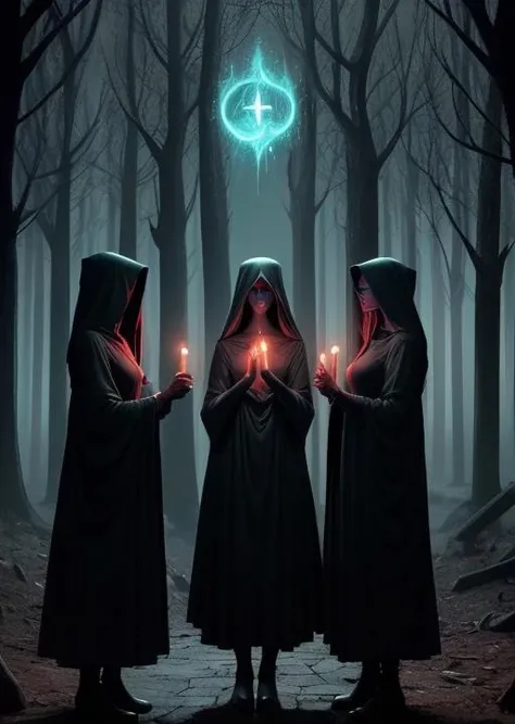 <lora:lvcrftn-000004:1> lvcrftn AND cloaked figures, bog, mist, spreading tentacles, pagan altar