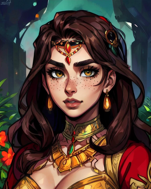 DEN_IDG_style, kkw-Arab woman in garden, long clothes, kkw-ph1 kkw-skin-det <lora:1001ArabianNightsV3:0.28> 1001ArabianNights, scifi, XenTAI-pos, <lora:LORA-XenoDetailer-v3:0.75>
