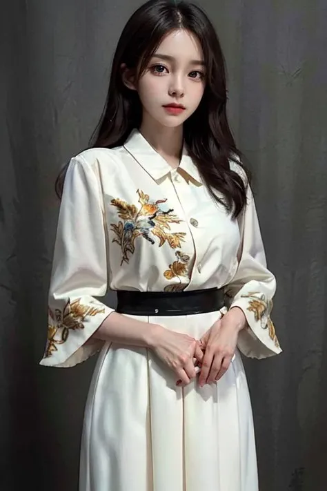 masterpiece,extremely detailed CG unity 8k wallpaper,best quality,Amazing,finely detail,cinematic lighting,best quality,highres,an extremely delicate and beautiful,ray tracing,detailed background,beautiful detailed eyes,bright pupils,dynamic pose,dynamic angle,detailed clothes, <lora:21_vi-01:0.5> hand on hip, <lora:koreanDollLikeness:0.5>