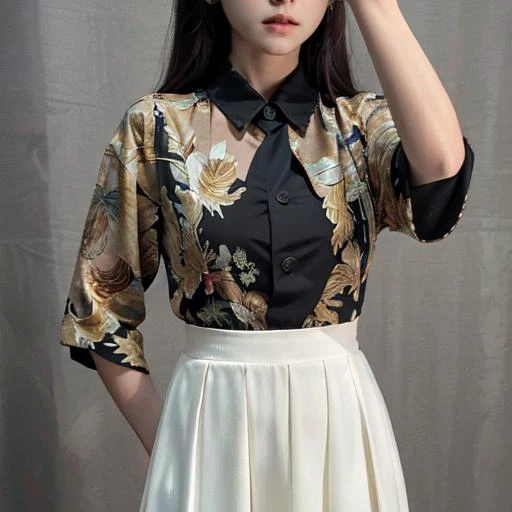 masterpiece,extremely detailed CG unity 8k wallpaper,best quality,Amazing,finely detail,cinematic lighting,best quality,highres,an extremely delicate and beautiful,ray tracing,detailed background,beautiful detailed eyes,bright pupils,dynamic pose,dynamic angle,detailed clothes, <lora:21_vi-01:0.5> hand on hip,