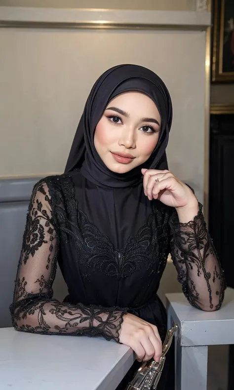 1girl,solo,<lora:GoodHands-beta2:1>,medium breasts,(full body:1.2), ( dress, long sleeve:1.3),
brown hair,, best quality,masterpiece,illustration,an extremely delicate and beautiful,CG,unity,8k wallpaper,Amazing,finely detail,masterpiece,official art,extremely detailed CG unity 8k wallpaper,incredibly absurdres,huge filesize,ultra-detailed,highres,extremely detailed,beautiful detailed,
(standing:1.4), (wearing hijab:1.3),
<lora:ImanTroye_v1:0.75>