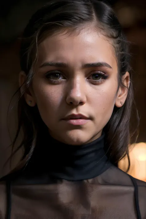 A stunning intricate full color portrait of ninaD1, wearing a black turtleneck, epic character composition, by ilya kuvshinov, alessio albi, nina masic, sharp focus, natural lighting, subsurface scattering, f2, 35mm