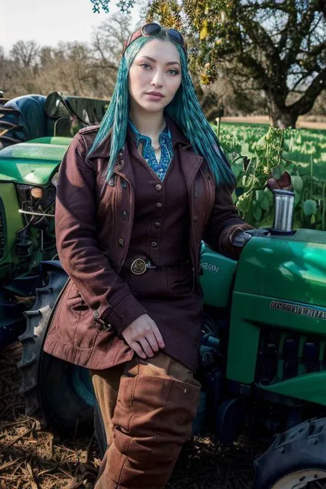 DEN_zona_stylerotica,
(posing in a tractors cockpit, driving a tractor, country living, country, farming, driving a tractor in a field:1.2),
bokeh, f1.4, 40mm, photorealistic, raw, 8k, textured skin, skin pores, intricate details <lora:epi_noiseoffset2:1>, epiCRealism <lora:ClothingAdjuster3:-1>