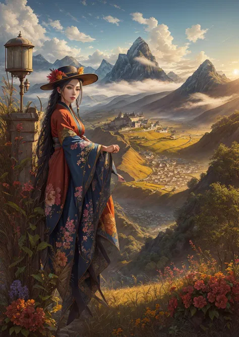 (intricate details, artstation:1.2), miaobishenghua, Chromatic Aberration, masterpiece, intricate and fine details, no humans, urban, there is ugliness in beauty, Mountain Road, Tree, fog, detailed background, professional majestic oil painting, hyperrealistic, (dreamlike:1), upper body, (detailed beautiful lips), dim light, cold face, jeans, <lora:darkRedVampire_v10:0.2> micromini, landscape, octane render, a masterpiece, colorful, real shadow, ultra detailed texture kimono, smooth, (realistic), lots of greenery, coder, magical armor, magical, in Sahara desert, hiqcgbody, 70mm lense, blue skies with billowing cumulus clouds, (miko thighhighs), fighting_stance, detailed cloth texture, intricate, fantasy, by Jeremy Mann, a female robot, <lora:leicaLensStyle_v10:1>, flowers, ray tracing, mountain, foreground, best quality, award-winning contemporary interior design, sunrise, dust, porthole, photorealistic, yellow eyes, (in a field of wind generators:1.3), tree, trending on artstation, Waving, (photorealistic, sharp focus, RAW photo), 1girl, beauty marks, top hat, rural town, intricate details, Masterpiece, adventurous, house, Cinematic Lighting, darkness, ((body)), hdr, Style-Glass, matte painting, (album art:1.1), elegant, wide_sleeves, <lora:GoodHands-beta2:1>, abstract, sitting in his elegant study, ASIAN GOATEE, comic style, high quality, (best quality), red, natural lighting, highly detailed, composition, small breasts, character focus