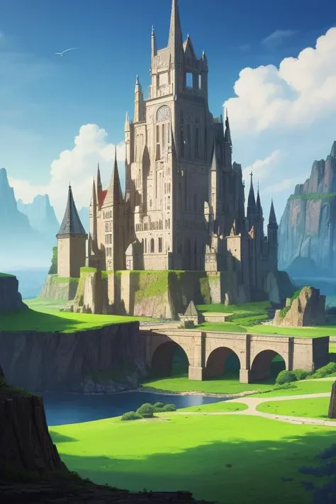 a beautiful fantasy landscape