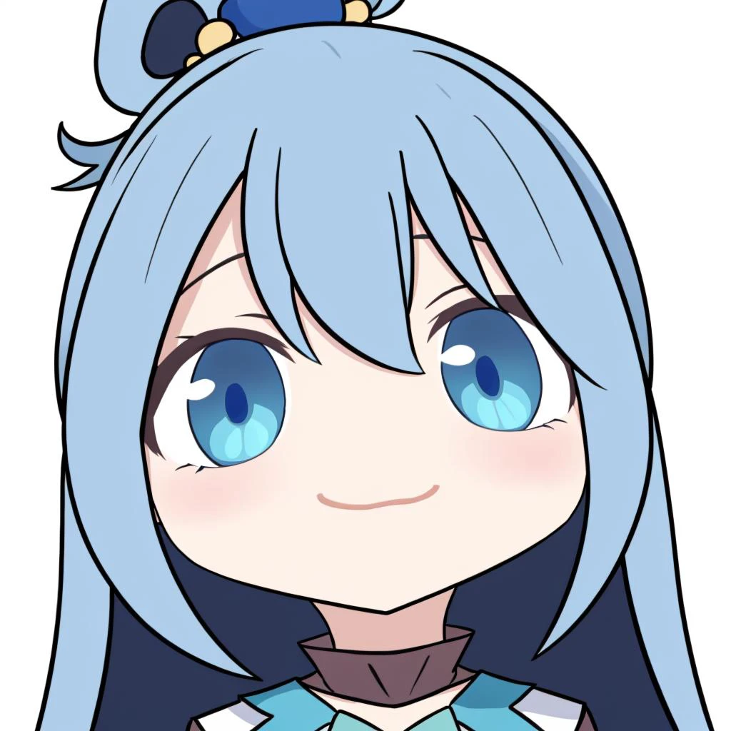 masterpiece, best quality, 1girl, blue eyes, blue hair,
chibi style <lora:Blue Archive Chibi Style:0.6> , <lora:aquaKonosubaLora_1:0.6> aqua \(konosuba\)