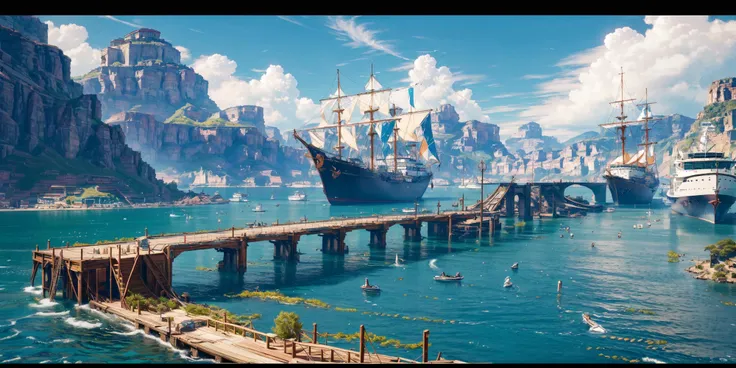 (masterpiece:1.2), best quality,
letterboxed, scenery, watercraft, water, no humans, fantasy, ship, landscape, outdoors, river, tree, ocean
 <lora:UE_20230717224732-000003:0.8>