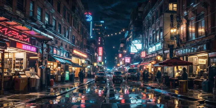 (masterpiece:1.2), best quality,fantasy,
letterboxed, scenery, neon lights, outdoors, city, sign, building, night, ground vehicle
<lora:UE_20230717224732-000003:0.6>