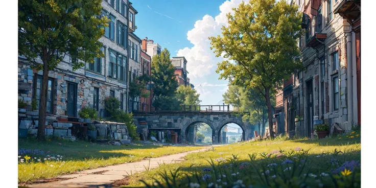 (masterpiece:1.2), best quality,
scenery, no humans, outdoors, sky, day, ruins, tree, artist name, blue sky, grass, arch, plant, building
<lora:UE_20230717224732-000003:0.6>