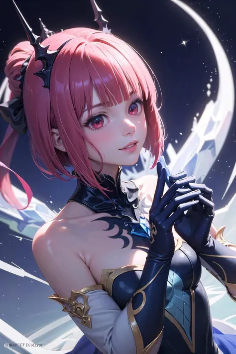 1girl,solo,<lora:onk_arima:1>,onk_arima,red eyes,looking at viewer,(full body:1.1),light smile,
(highly detailed hands eyes and face:1.2),a woman in a blue and white outfit and a crown,
<lora:edgShiva2:0.7> edgShiva, wearing edgShiva,crown of ice,