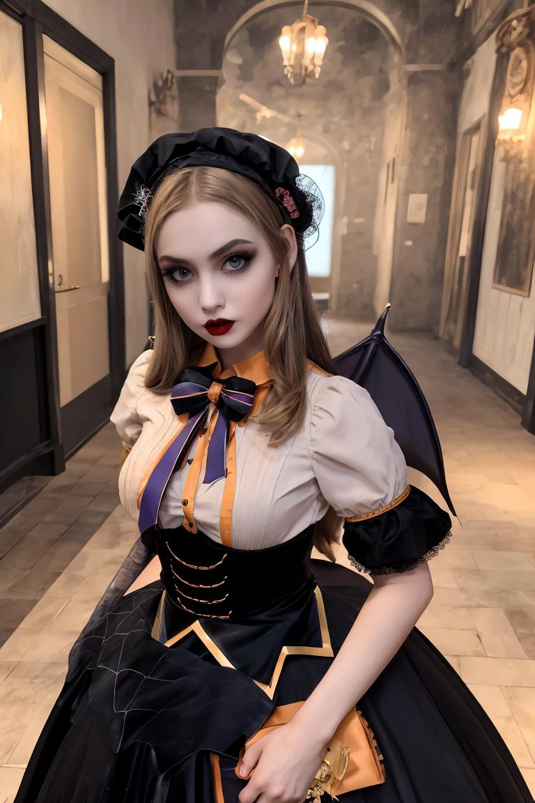 (masterpiece, best quality), 1girl, <lora:OUTFIT-MUvampire:1> outfit-MUvampire