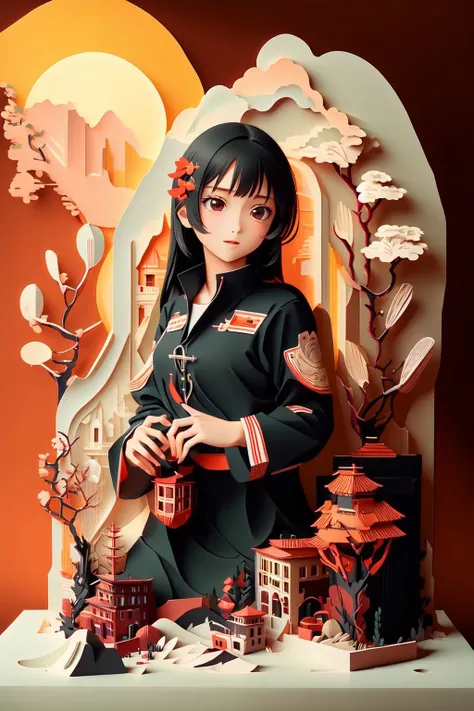 <lora:papercut02:1>, 1girl, <lora:animetarotV51:1>, (masterpiece, best quality, high quality, highres, ultra-detailed),