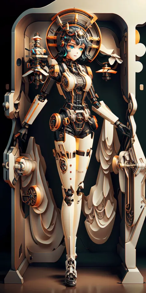 <lora:papercut02:1>, <lora:animetarotV51:1>,1girl, <lora:cbpkv5:0.6>, cbpkv5,steampunk, mecha musume,
mechanical parts,, (masterpiece, best quality, high quality, highres, ultra-detailed),