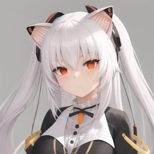 <lora:noracatV2:1>nora cat , face focus,white hair,looking at viewer,